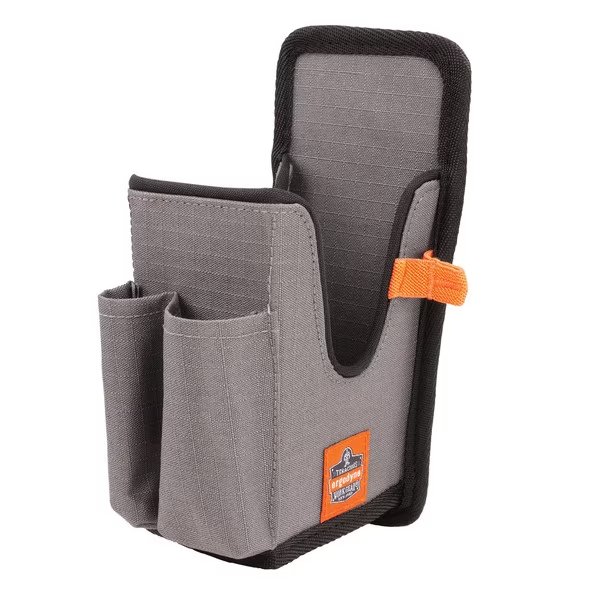 5541 L Gray Handheld Barcode Scanner Holster with Belt Clip, Squids By Ergodyne, Mfr#: 5541L